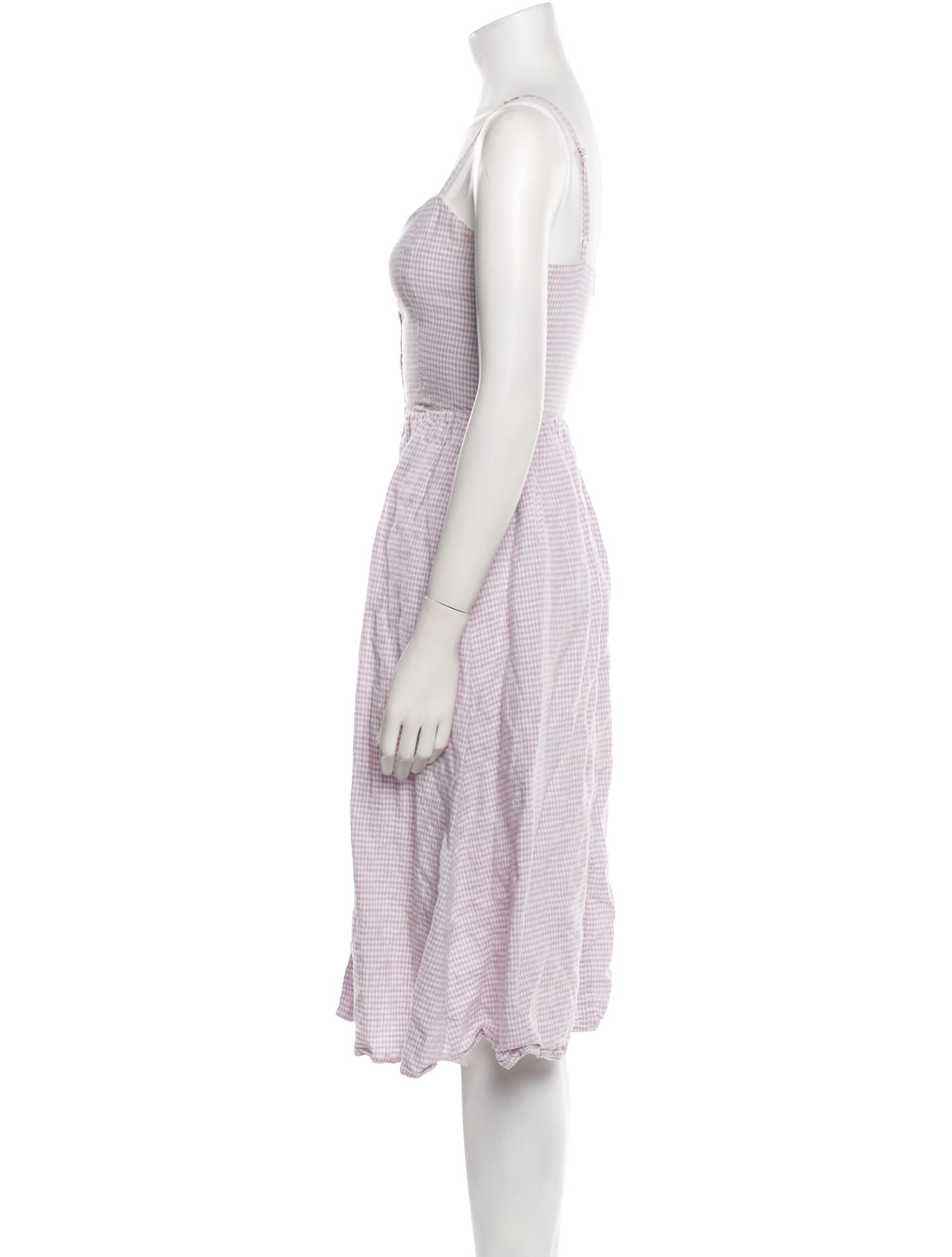 Reformation Linen Midi Length Dress