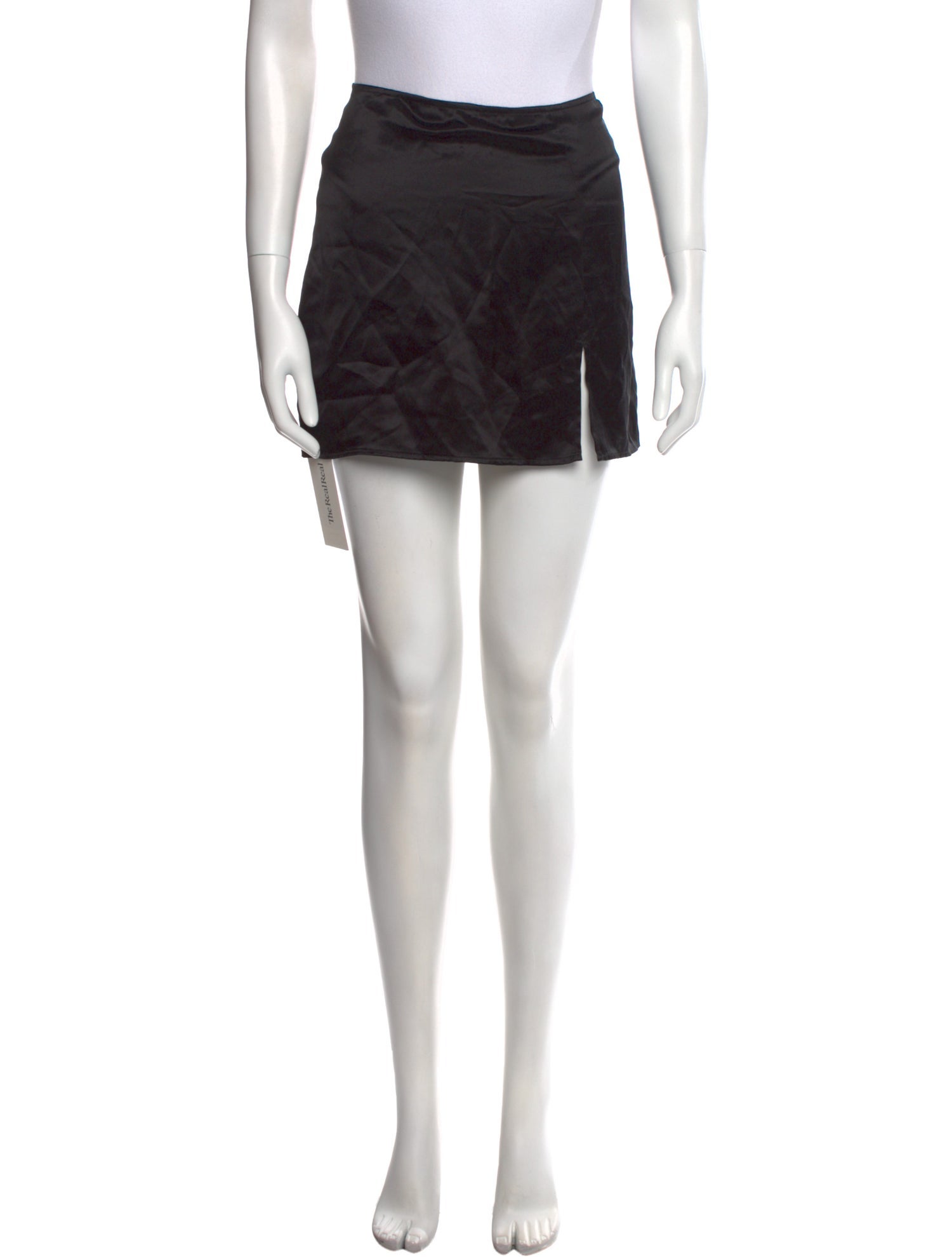 Reformation Silk Mini Skirt