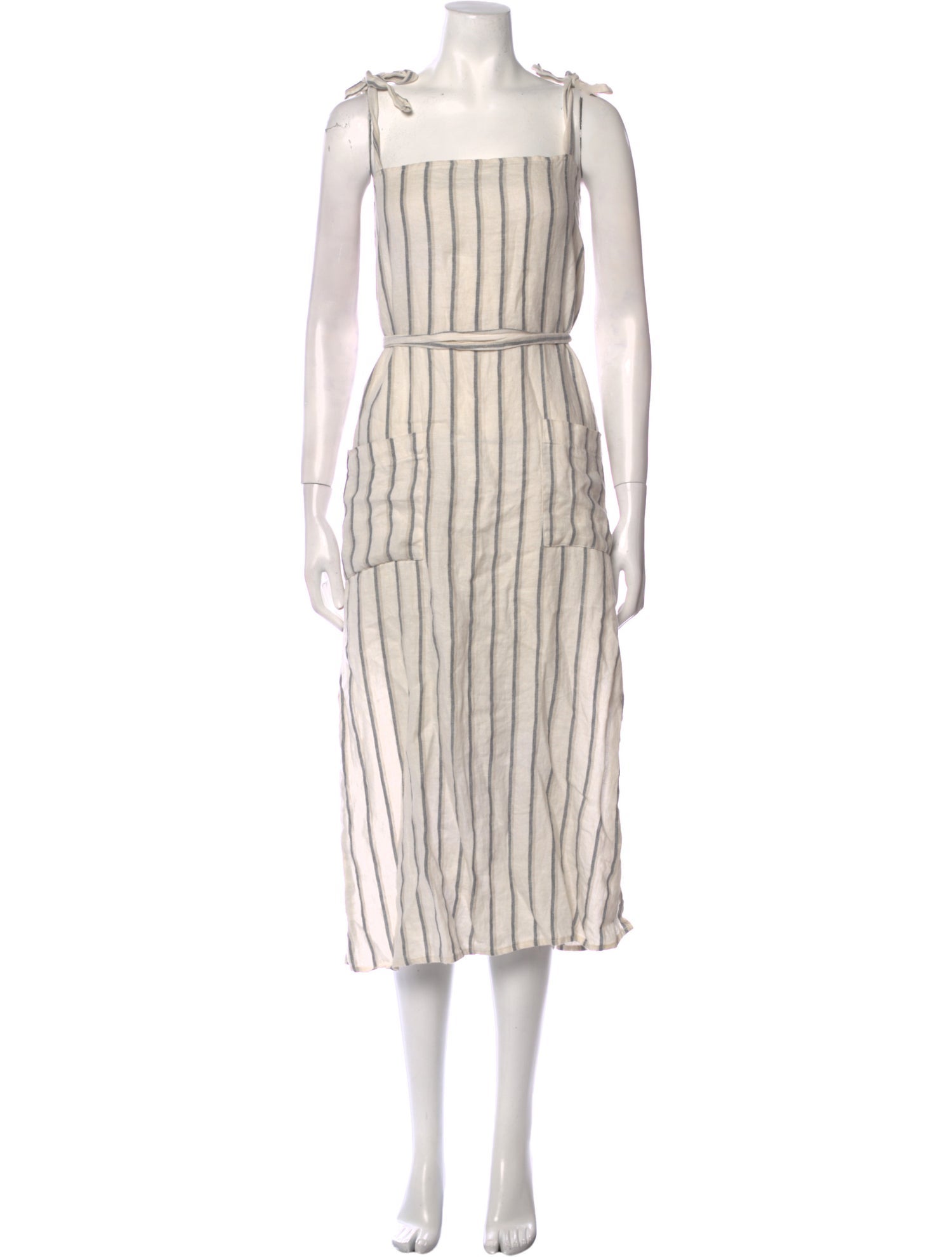 Reformation Linen Midi Length Dress