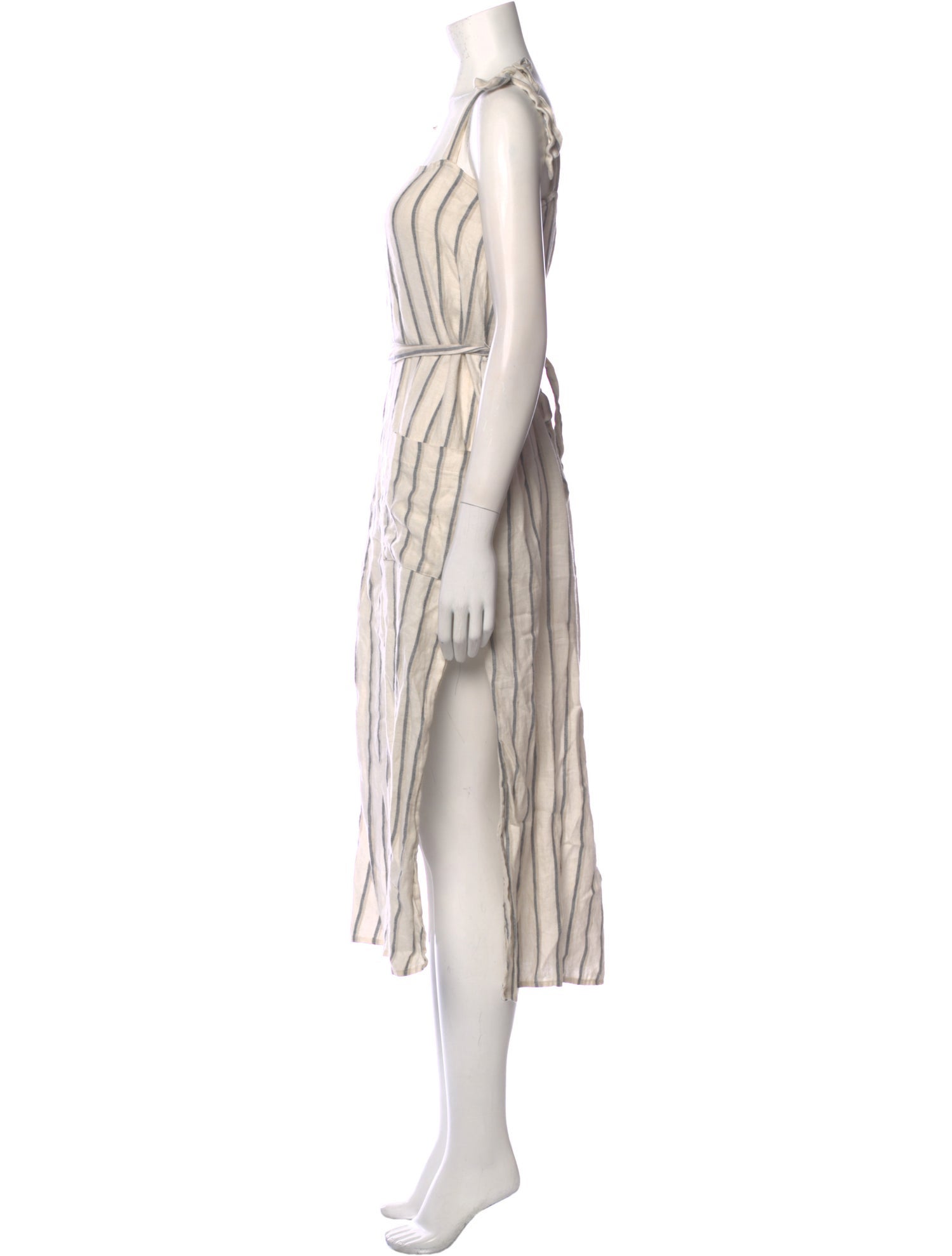 Reformation Linen Midi Length Dress