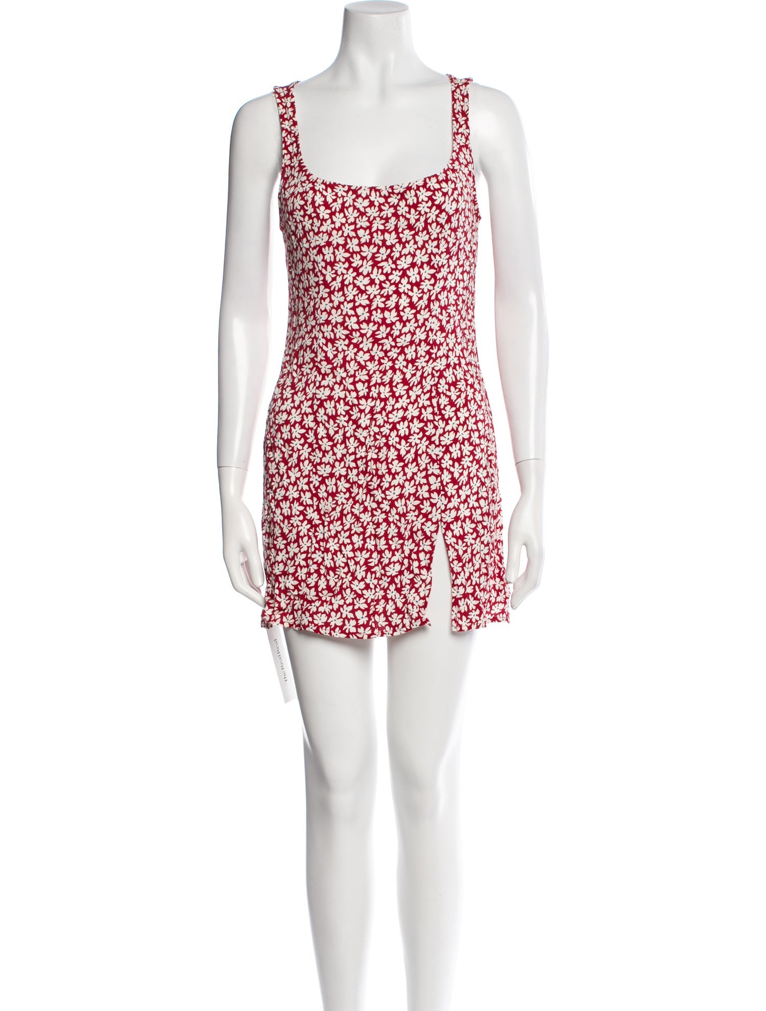 Reformation Floral Print Mini Dress