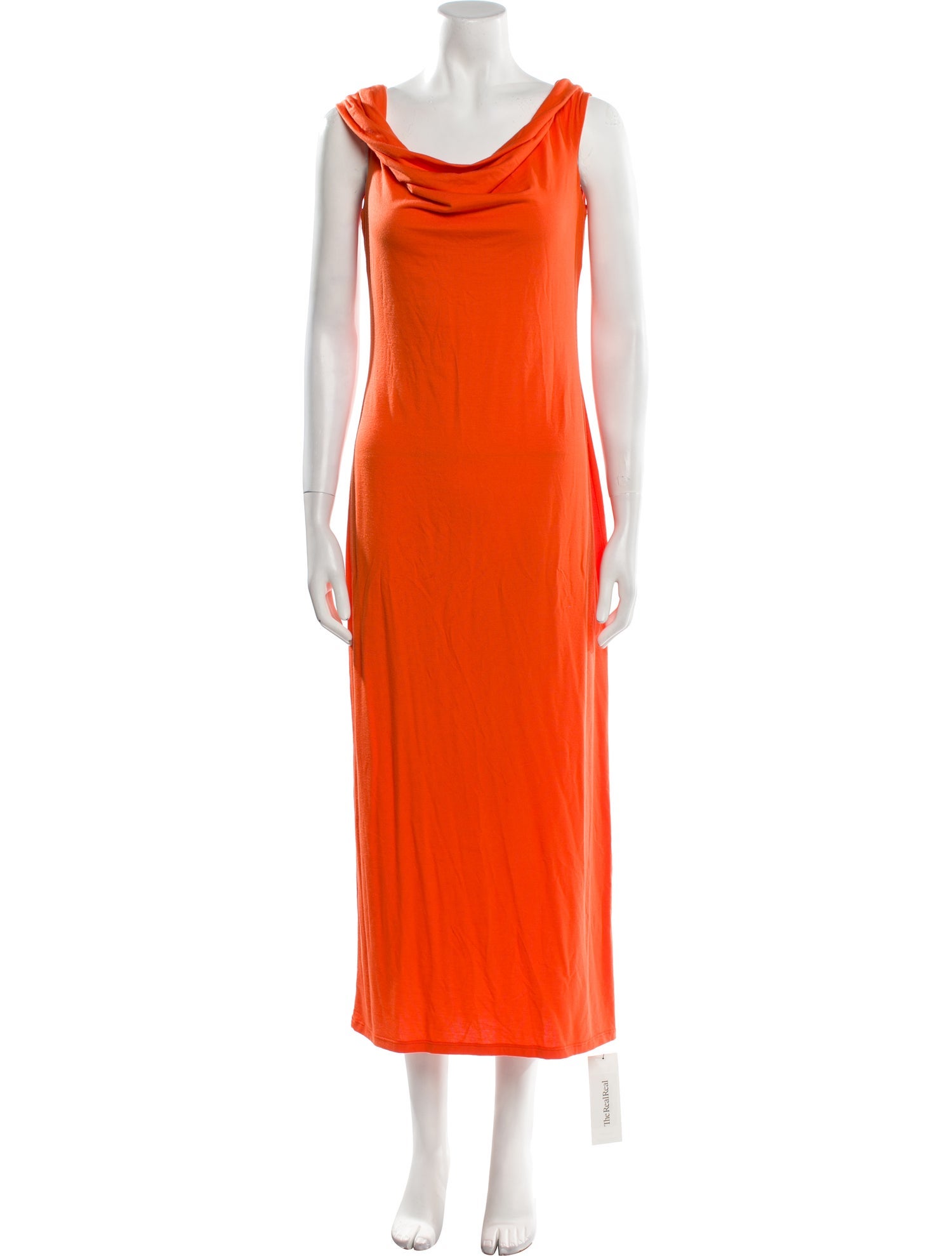 Reformation Cowl Neck Long Dress