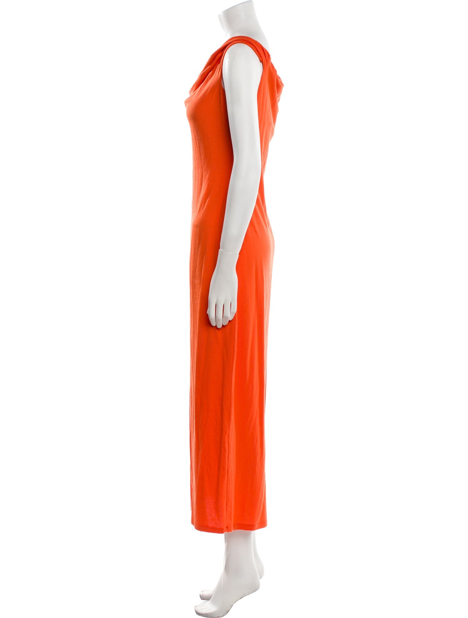 Reformation Cowl Neck Long Dress