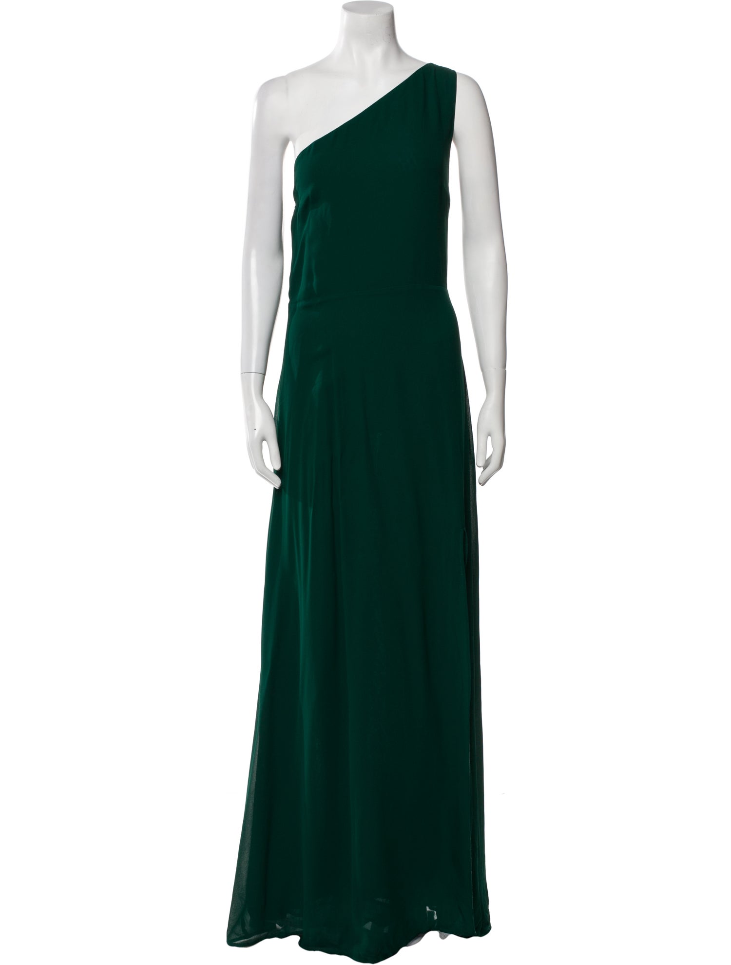 Reformation One-Shoulder Long Dress