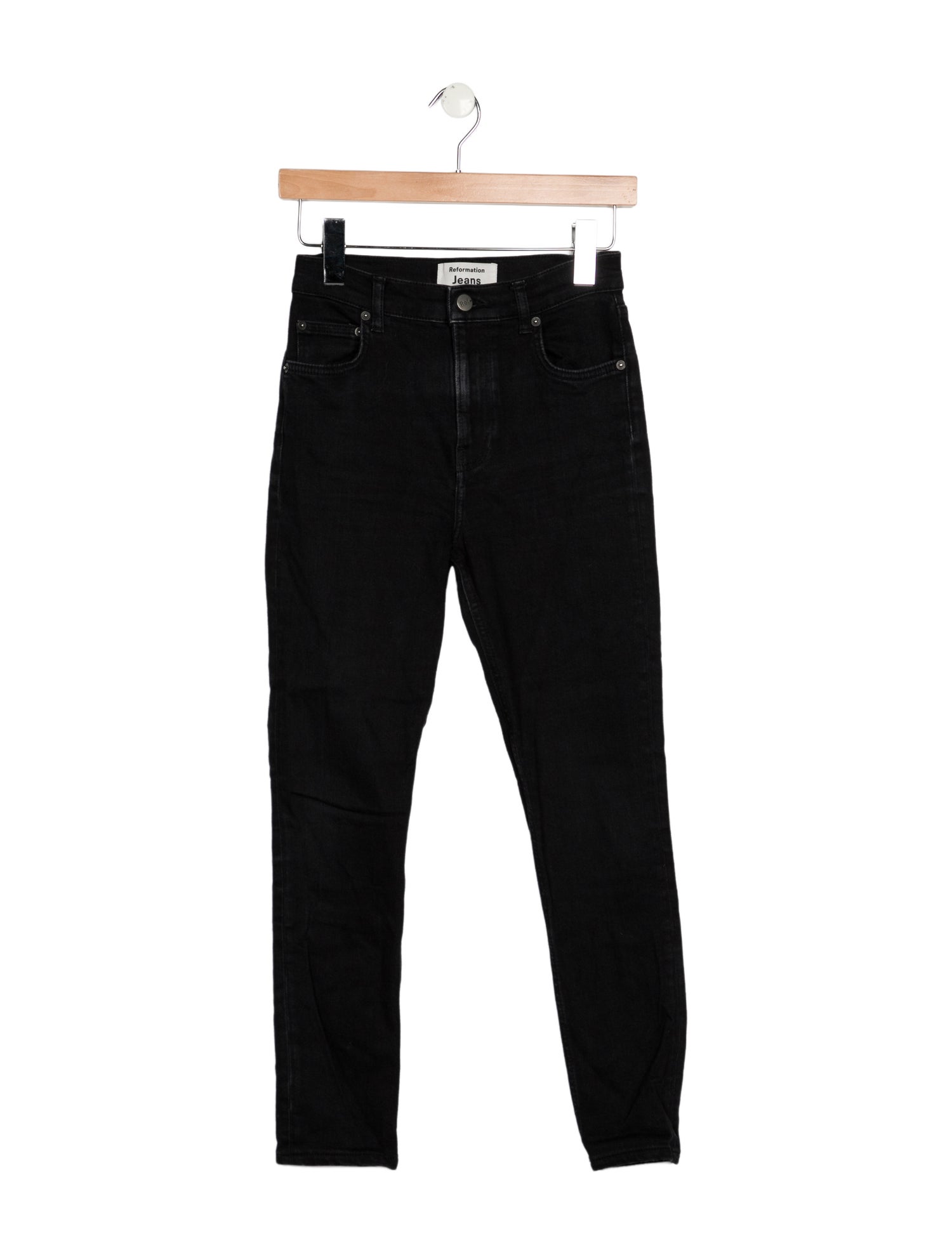 Reformation Mid-Rise Skinny Leg Jeans