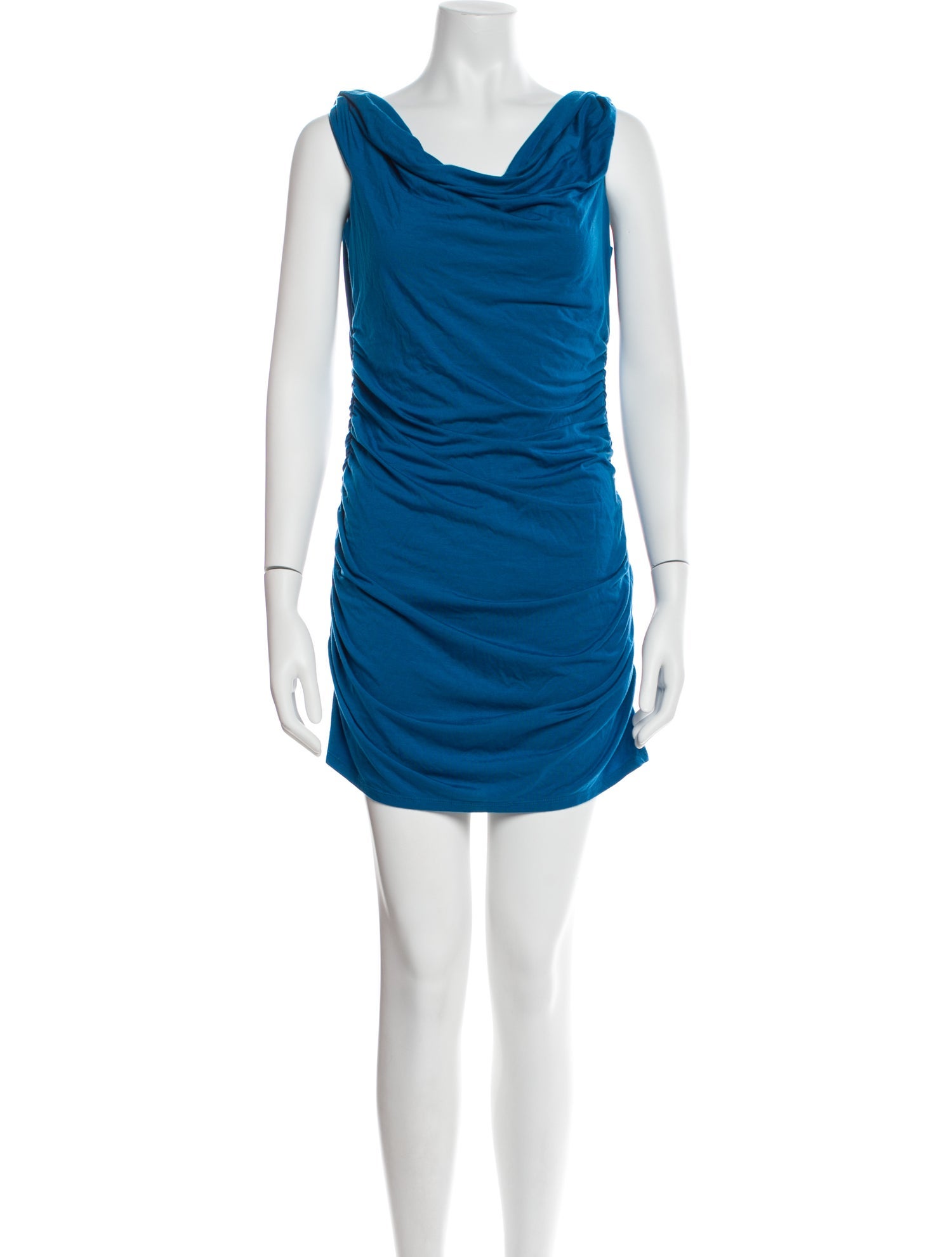 Reformation Cowl Neck Mini Dress