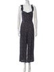 Reformation Floral Print Square Neckline Jumpsuit