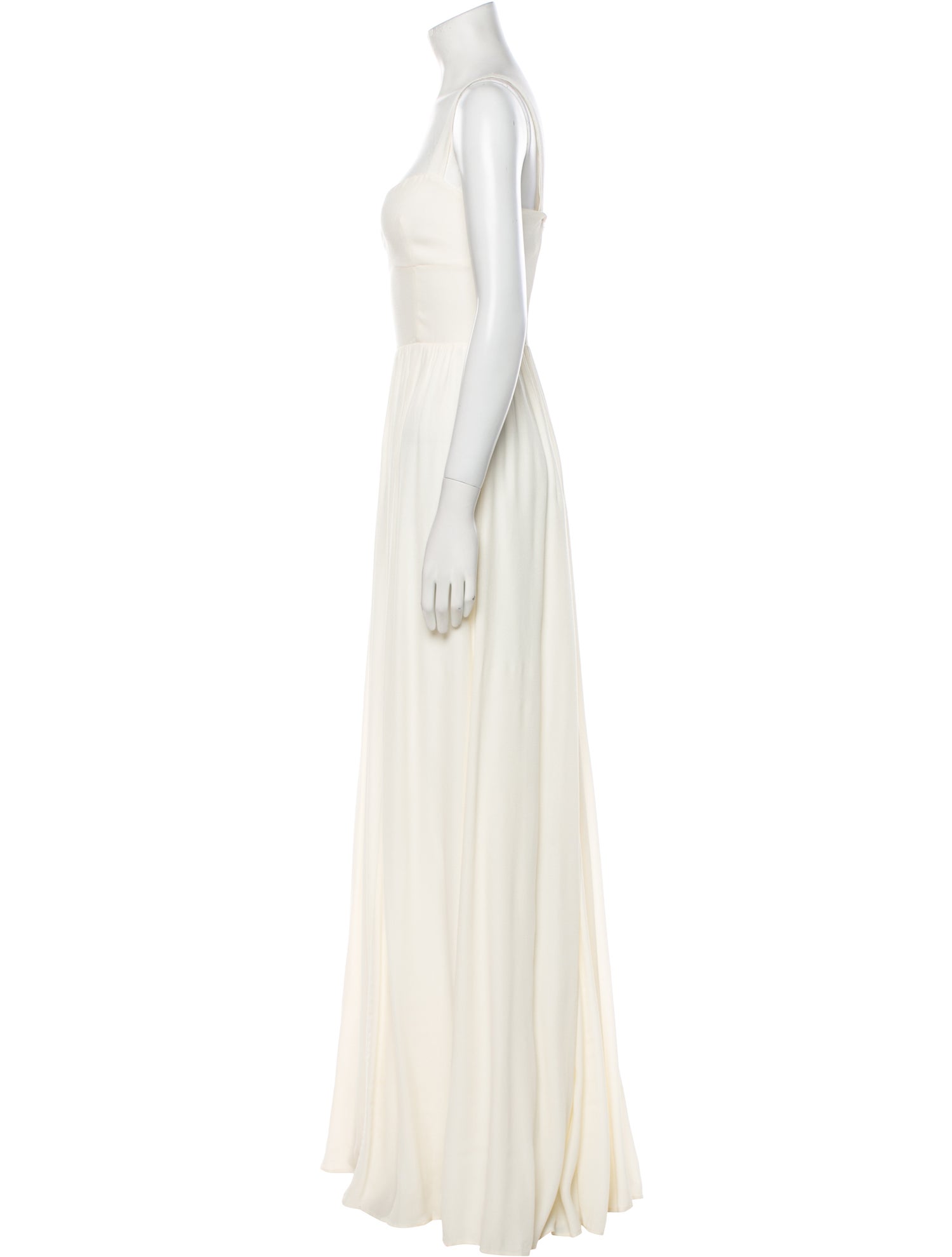 Reformation Square Neckline Long Dress