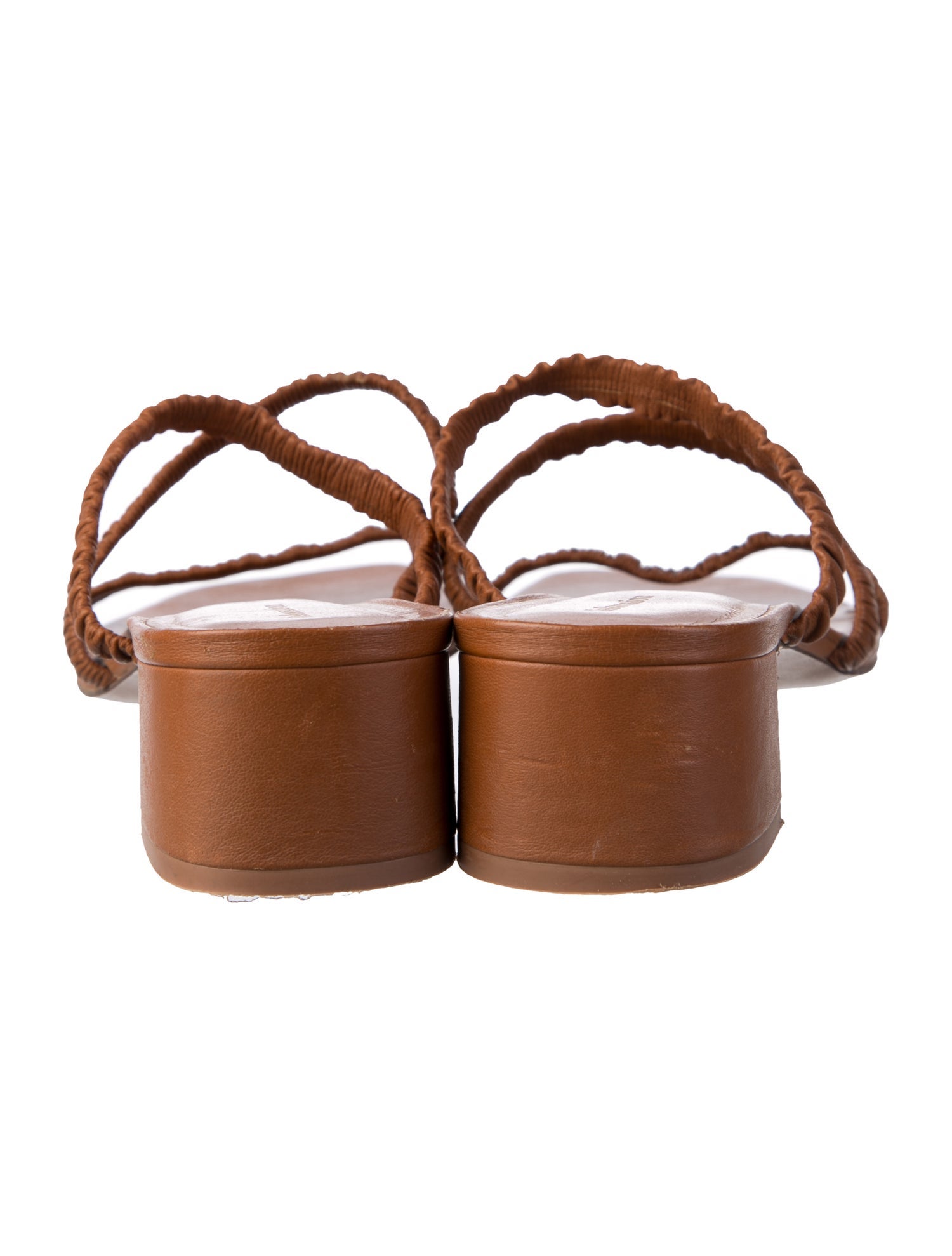 Reformation Leather Slides