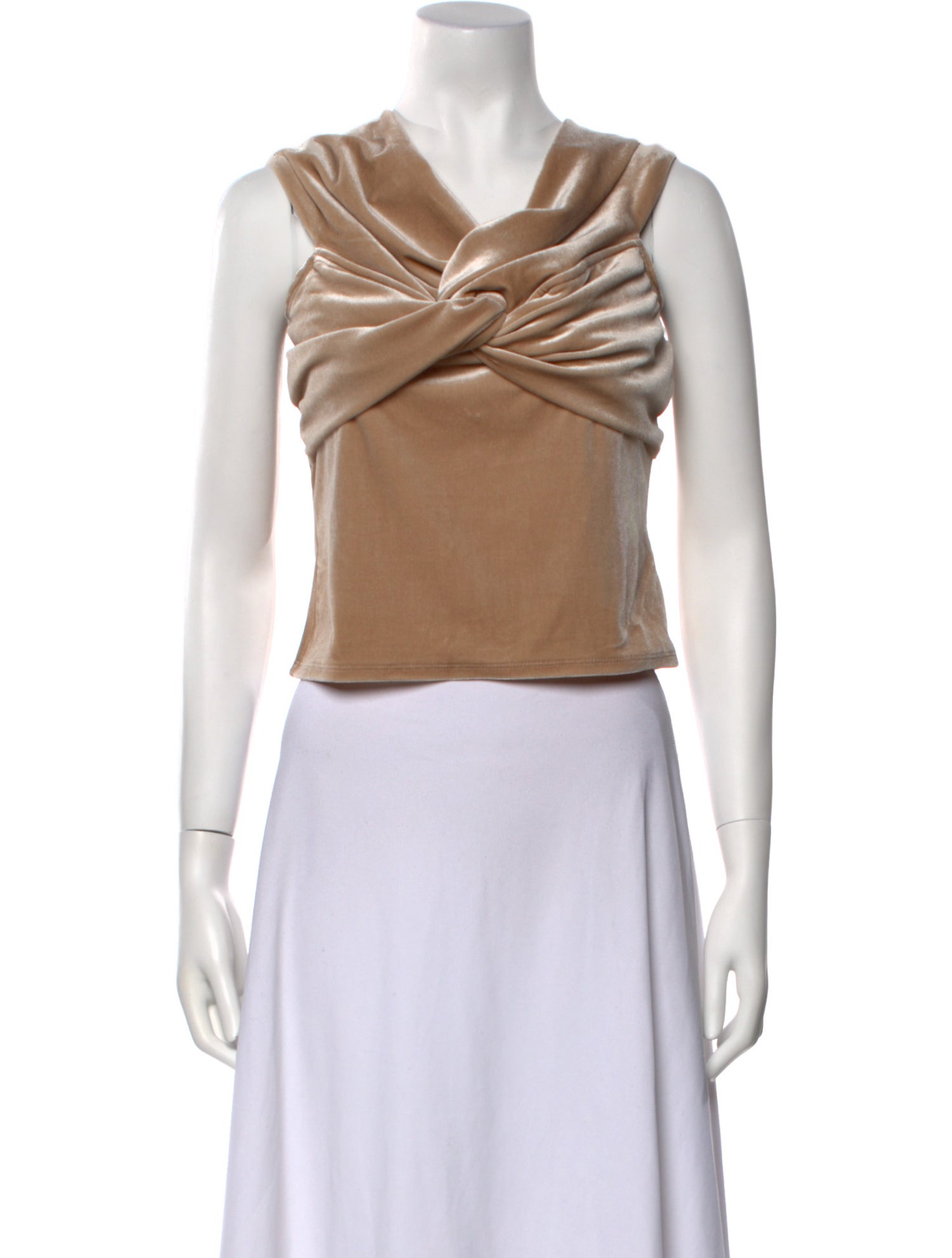 Reformation Cowl Neck Sleeveless Crop Top w/ Tags