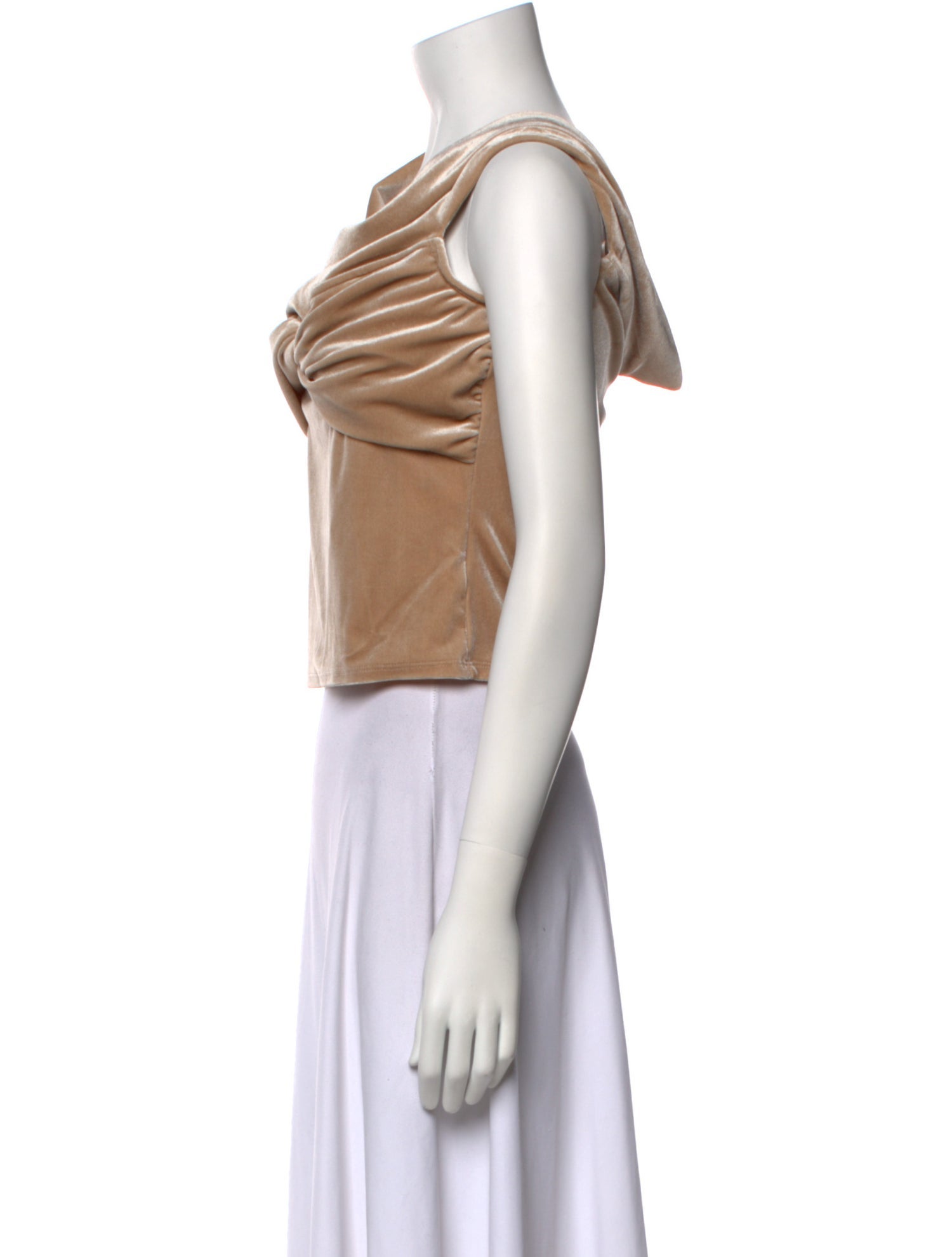 Reformation Cowl Neck Sleeveless Crop Top w/ Tags
