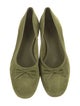 Reformation Suede Bow Accents Pumps