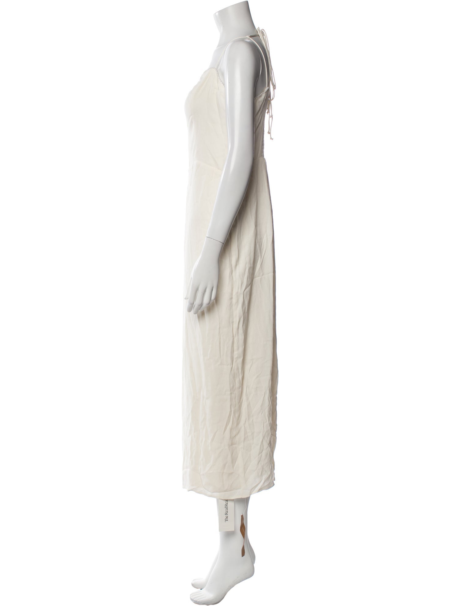 Reformation Square Neckline Long Dress