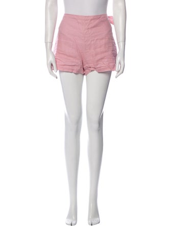 Reformation Linen Mini Shorts