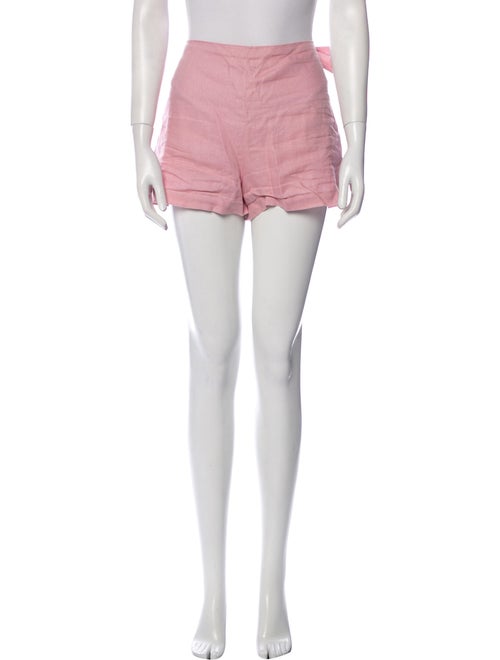 Reformation Linen Mini Shorts