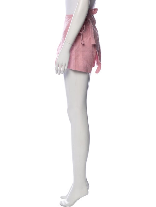 Reformation Linen Mini Shorts