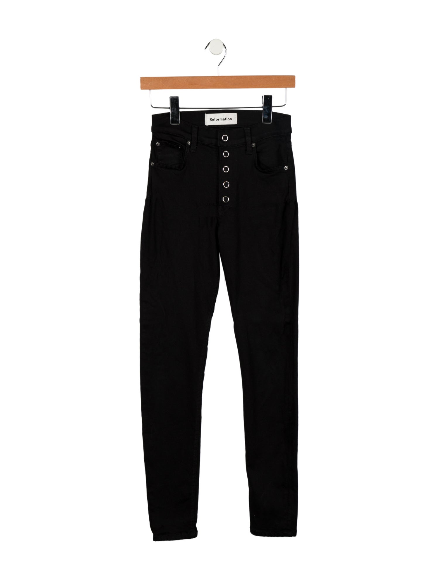 Reformation Mid-Rise Skinny Leg Jeans