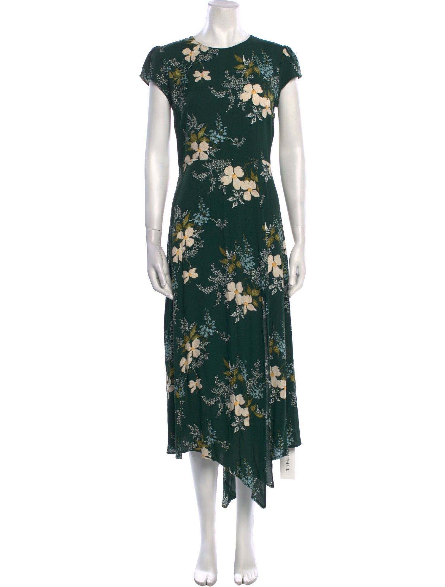 Reformation Floral Print Long Dress