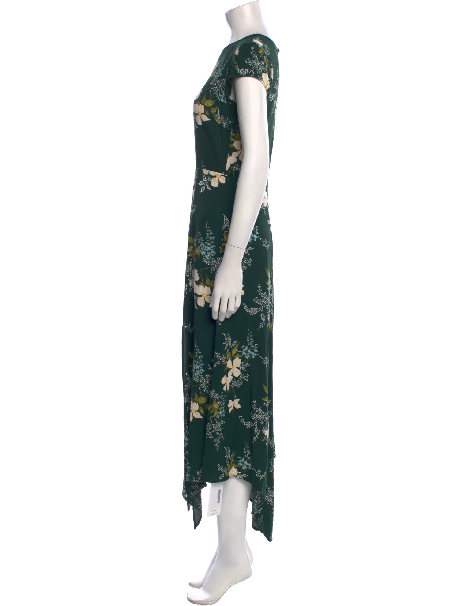 Reformation Floral Print Long Dress