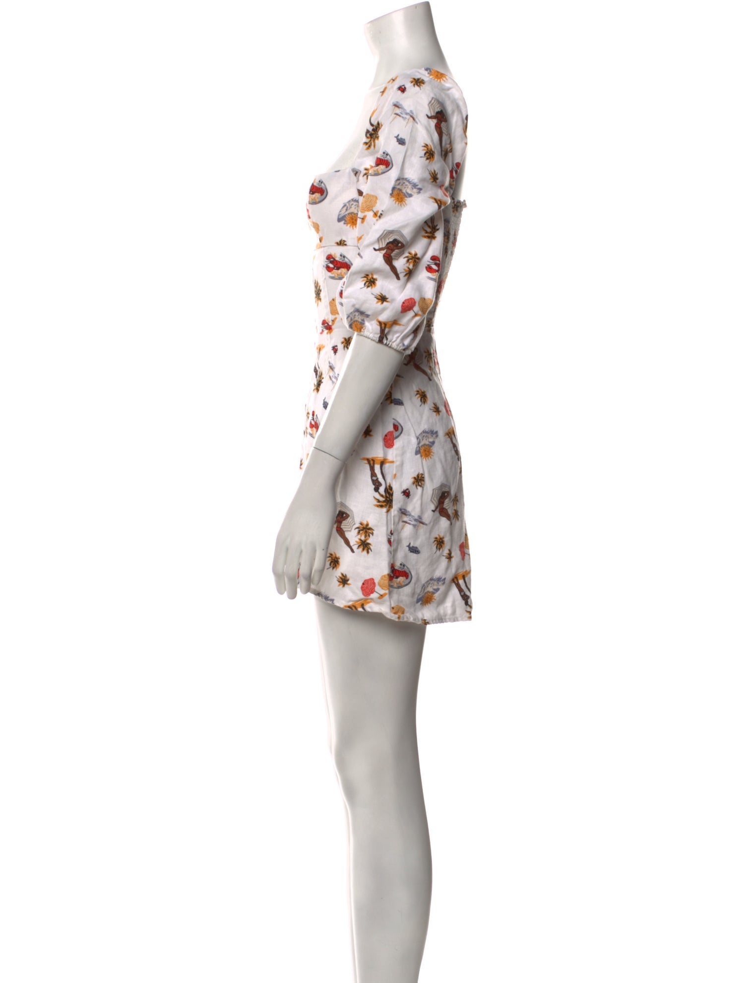 Reformation Linen Mini Dress