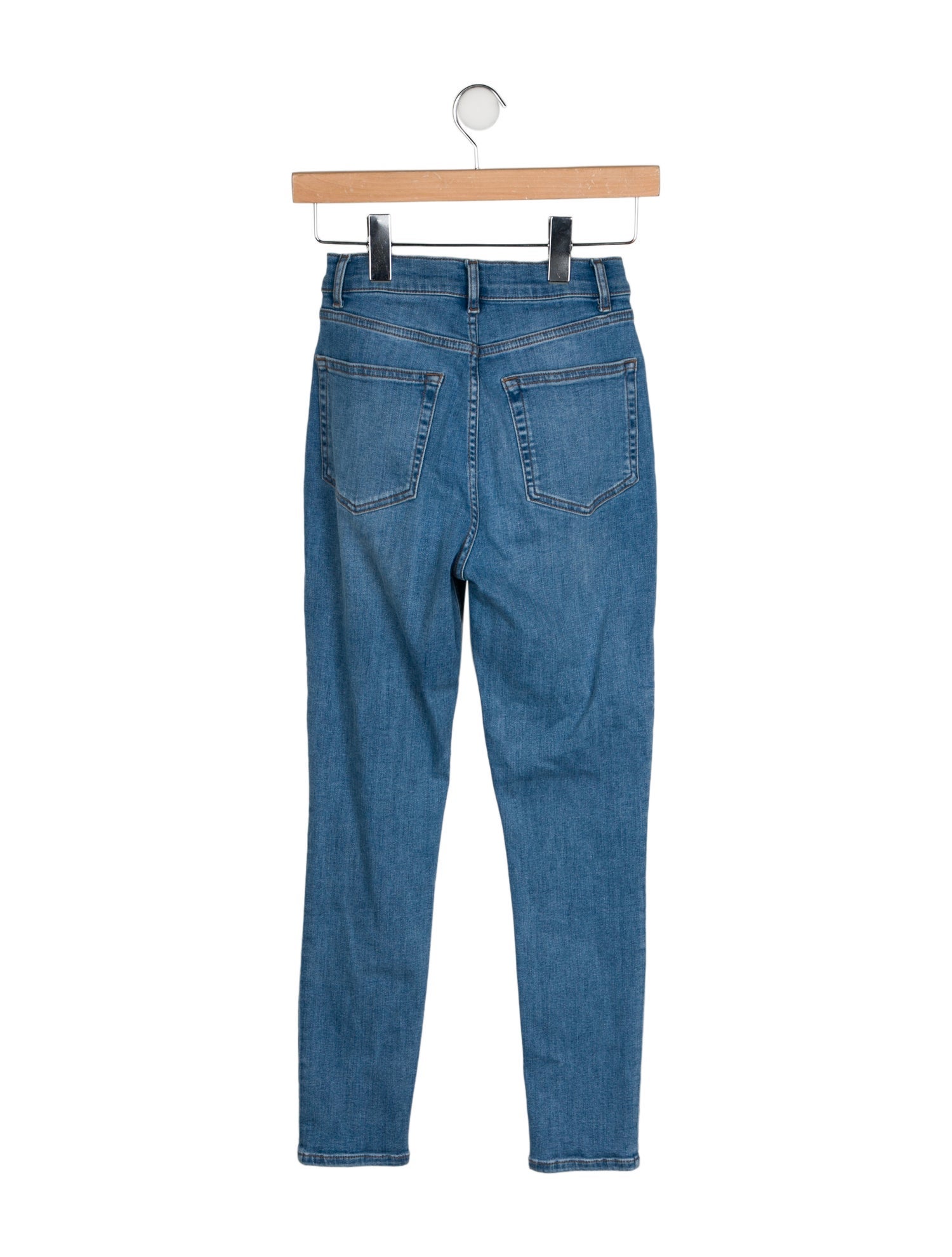 Reformation Mid-Rise Skinny Leg Jeans