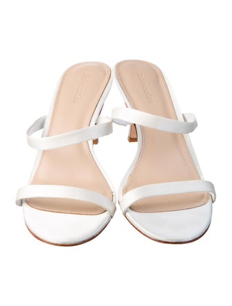 Reformation Satin Slides