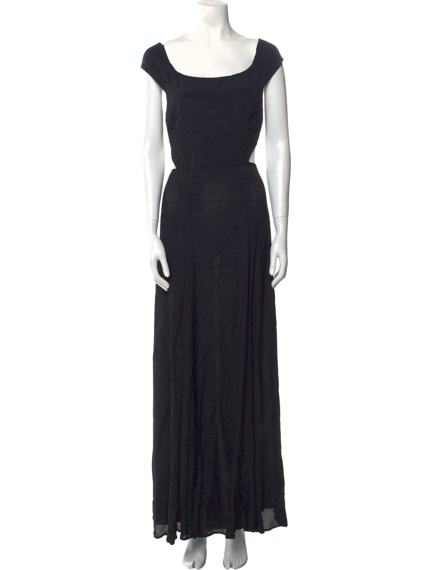 Reformation Scoop Neck Long Dress