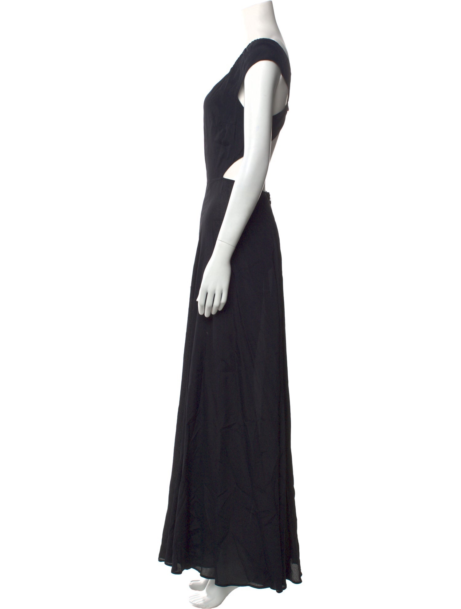 Reformation Scoop Neck Long Dress