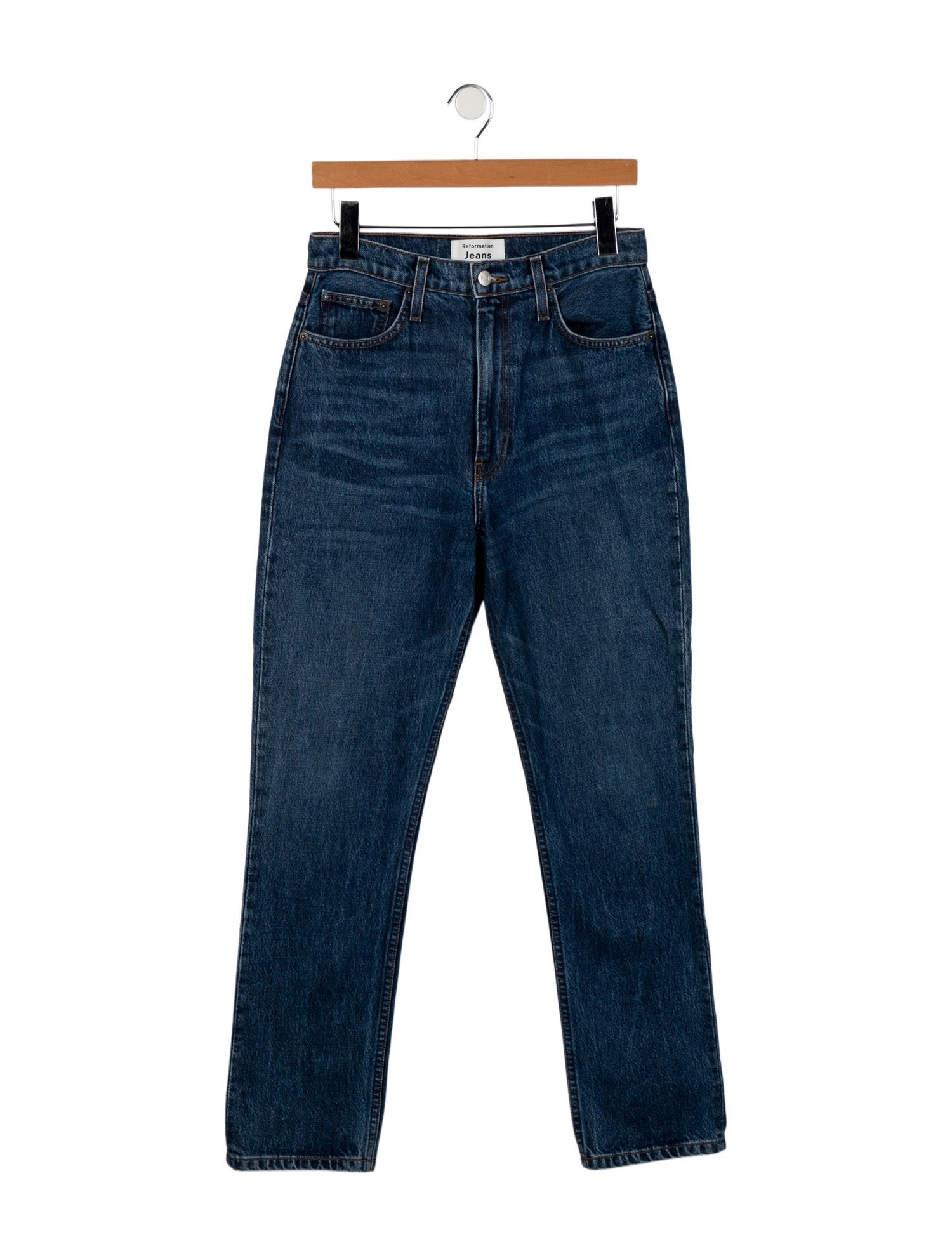 パンツ highwaist vintagelike straight denim Women's Wide Leg Jeans，High Waist Straight Baggy Denim
