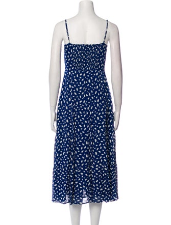 Reformation Printed Midi Length Dress