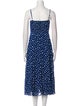 Reformation Printed Midi Length Dress