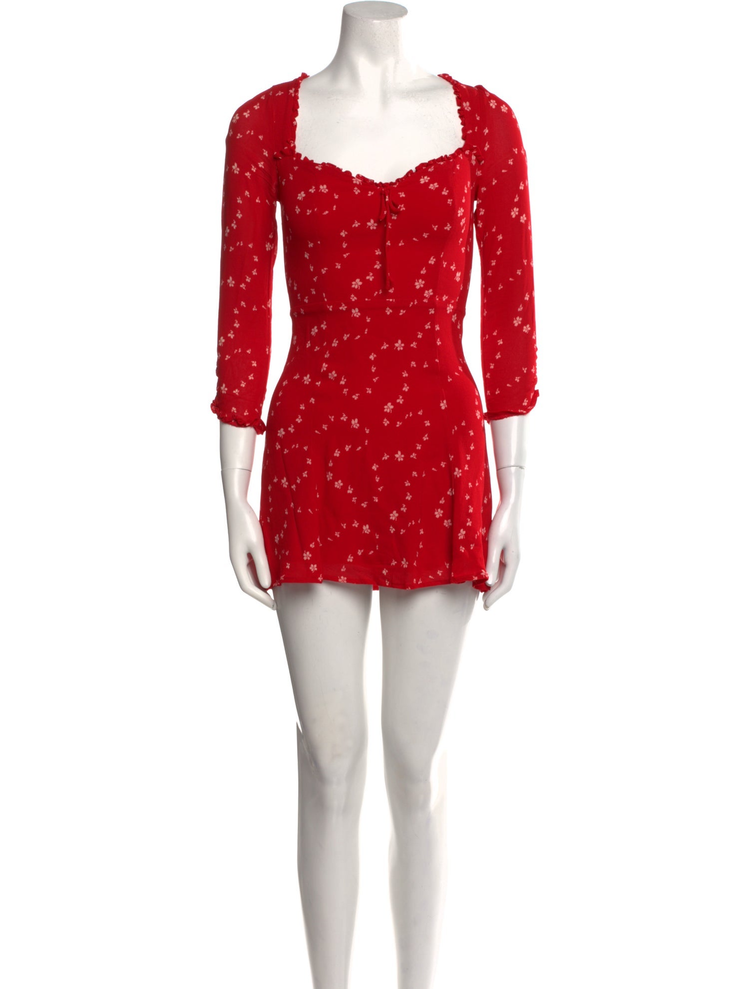 Reformation Printed Mini Dress