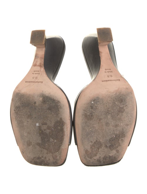 Reformation Leather Slides