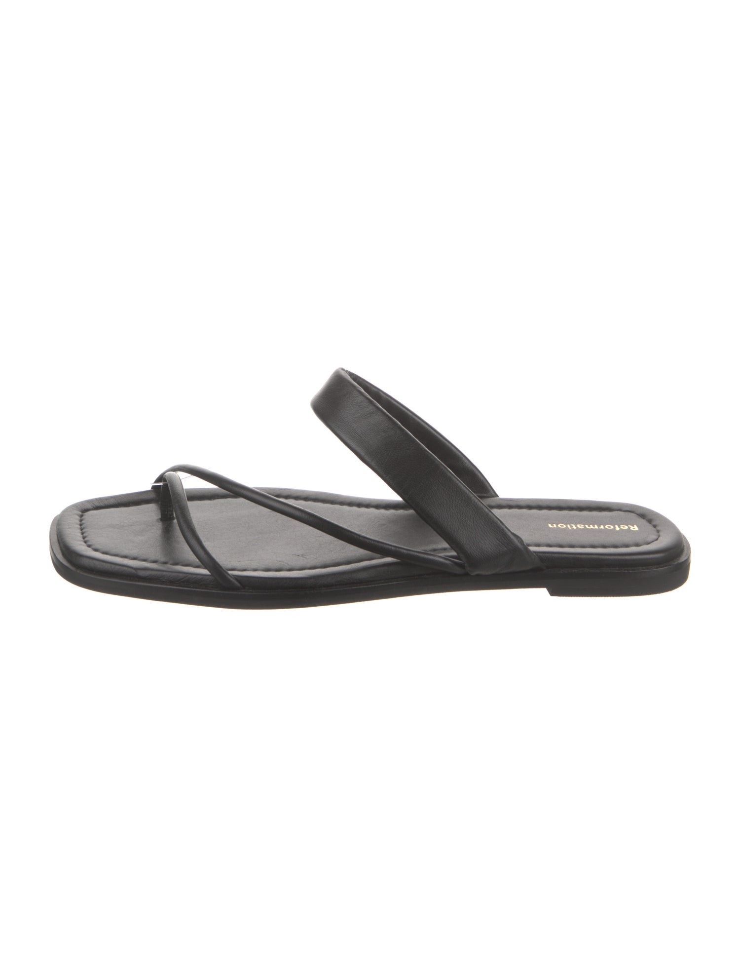 Reformation Leather Slides