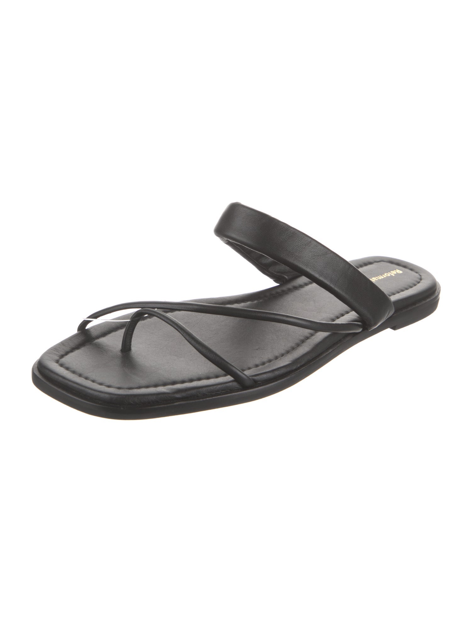 Reformation Leather Slides