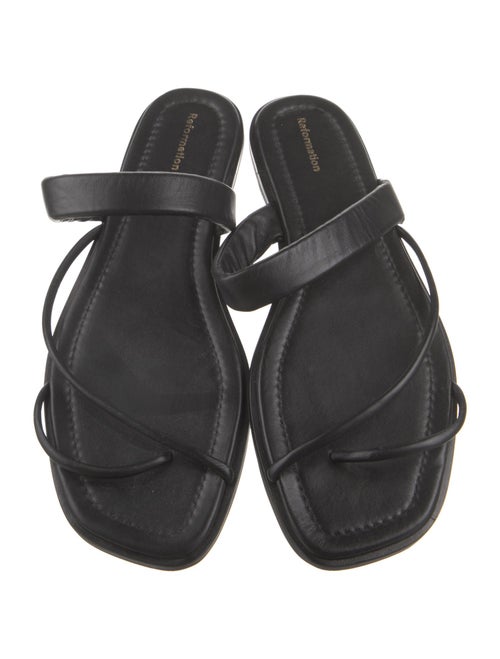 Reformation Leather Slides