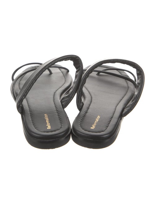 Reformation Leather Slides