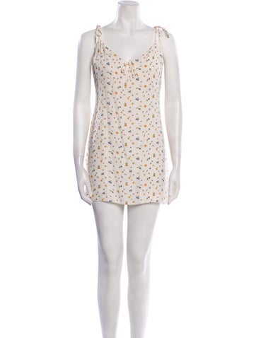 Reformation Dresses Floral Print Mini Dress M