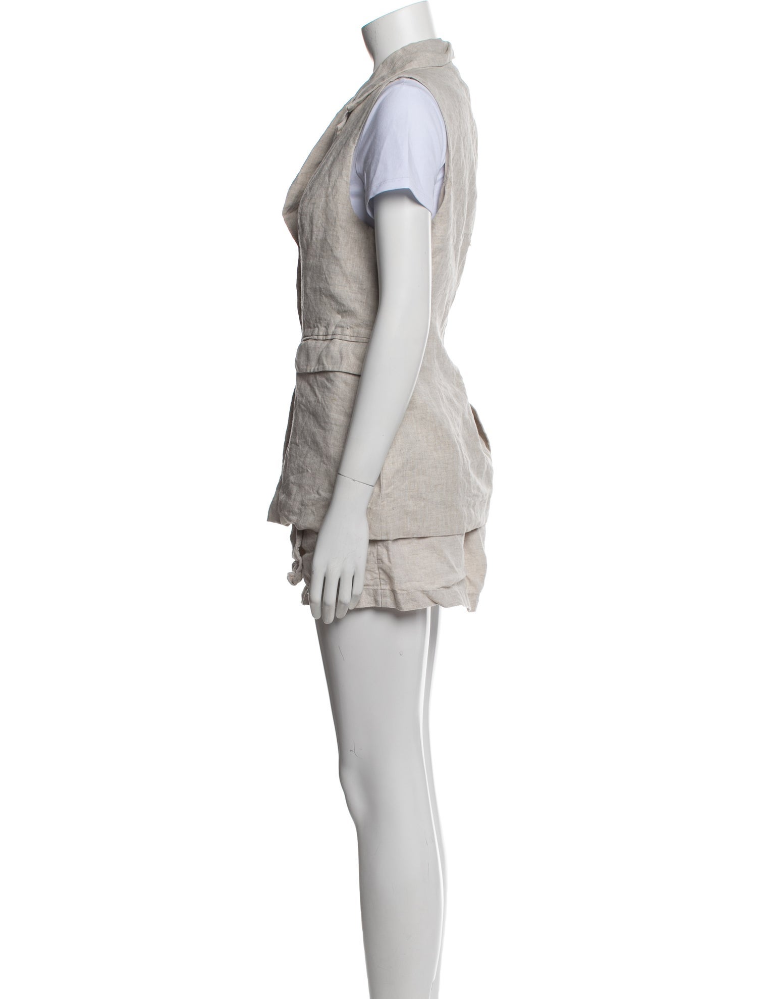 Reformation Linen Short Set