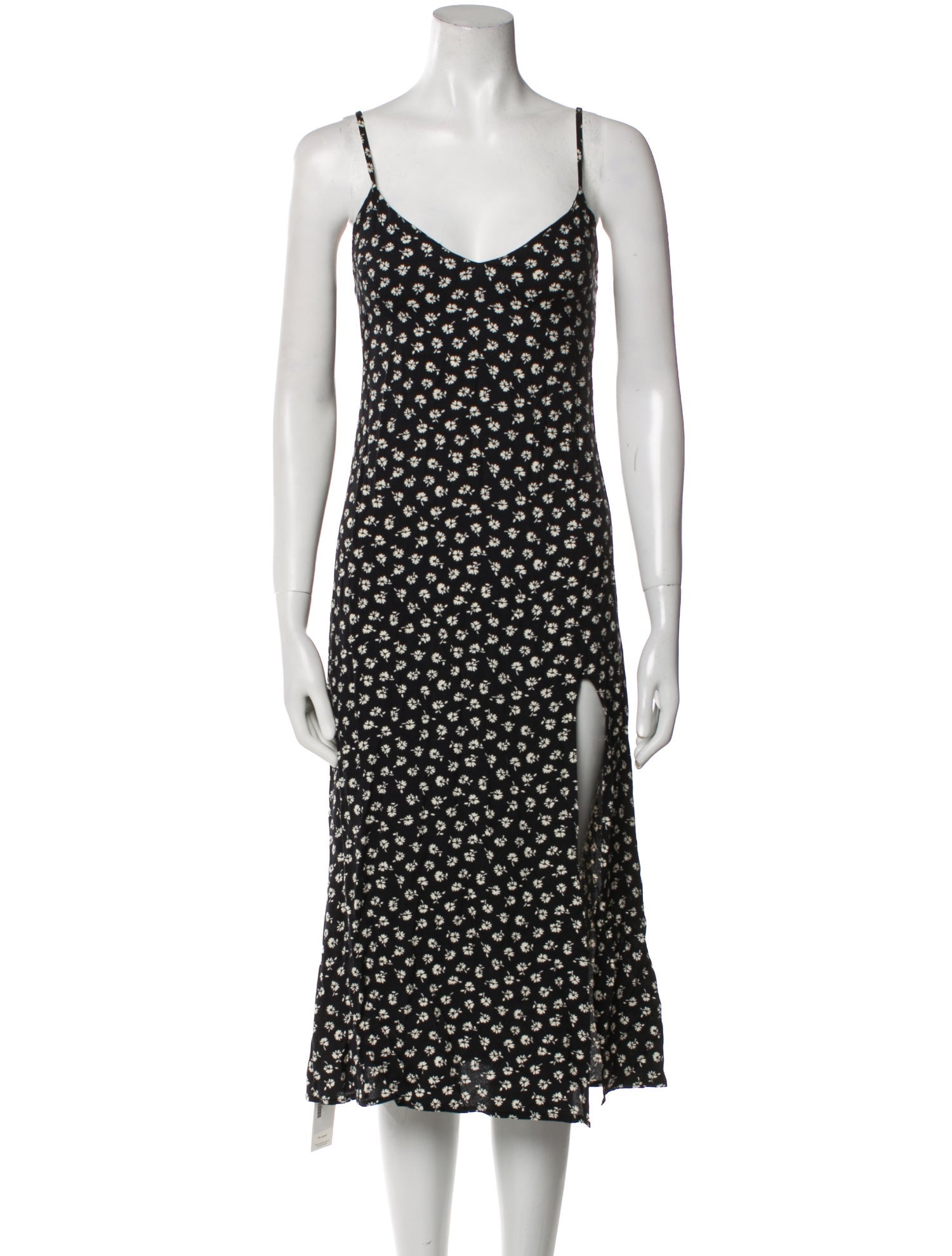 Reformation Printed Midi Length Dress