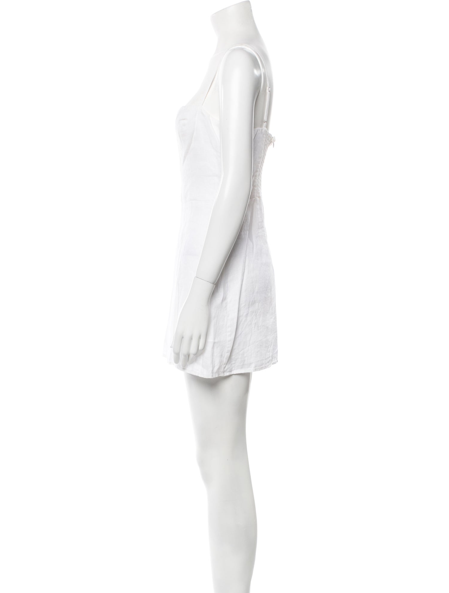 Reformation Square Neckline Mini Dress