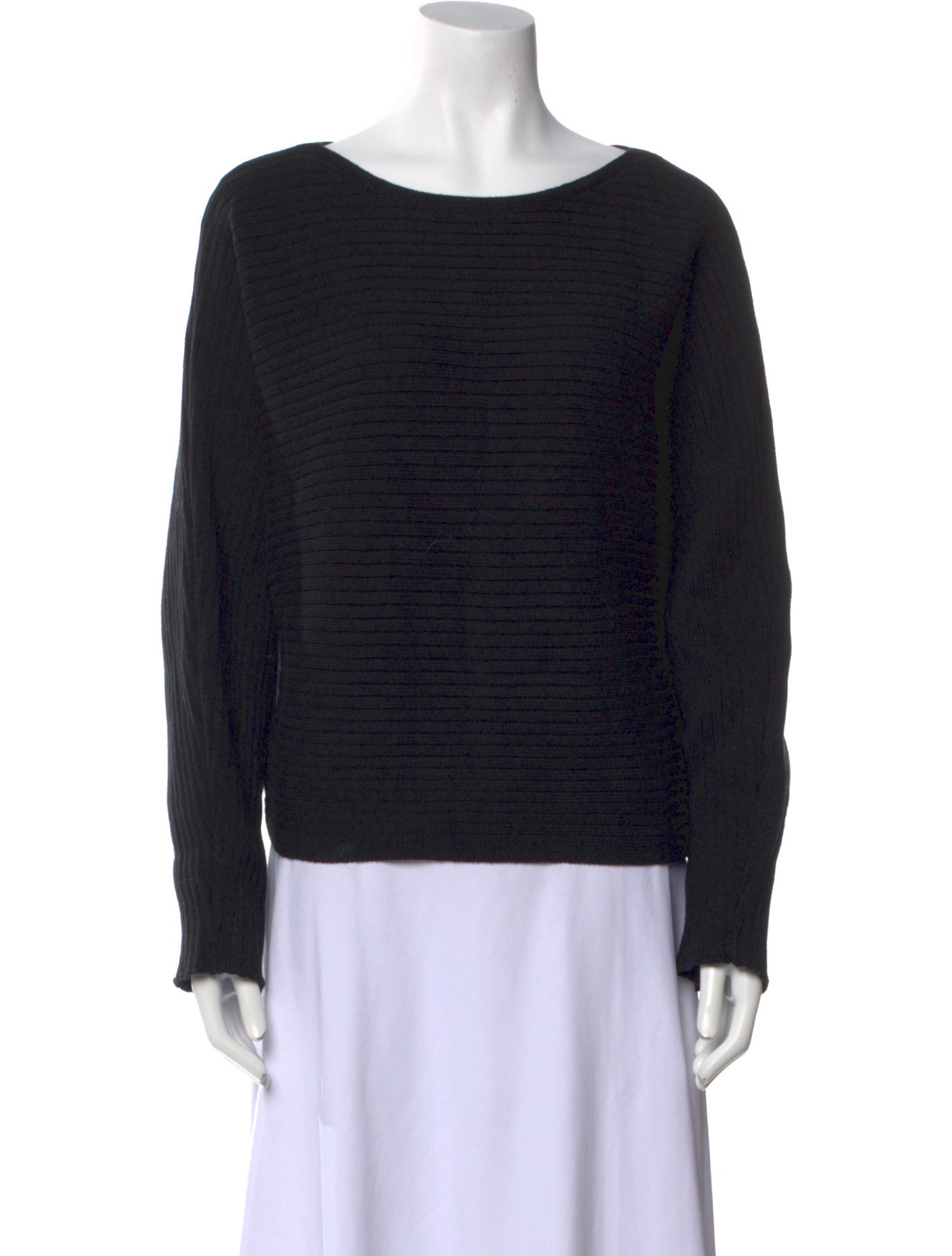 Reformation Bateau Neckline Long Sleeve Sweatshirt