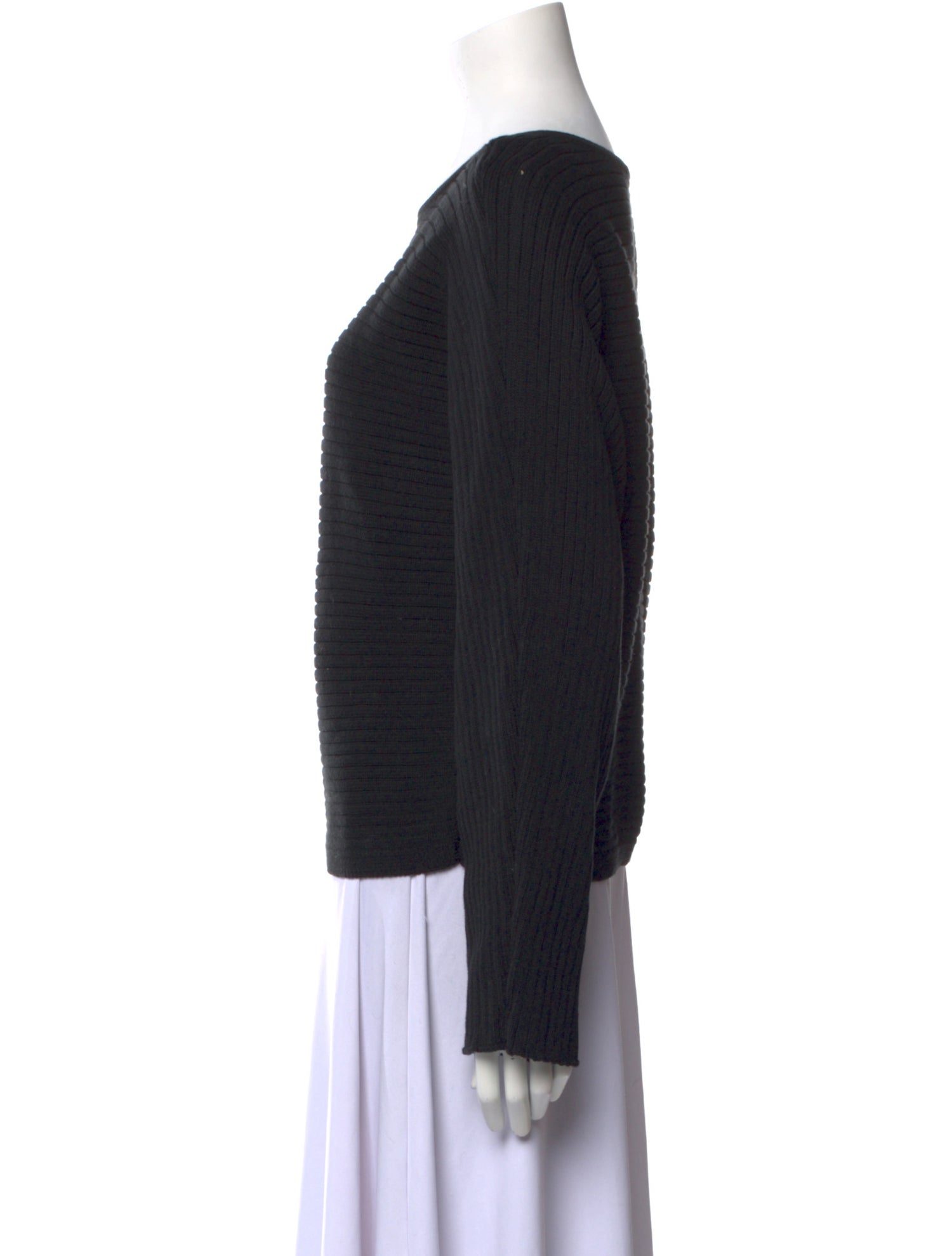 Reformation Bateau Neckline Long Sleeve Sweatshirt