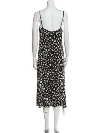 Reformation Printed Midi Length Dress