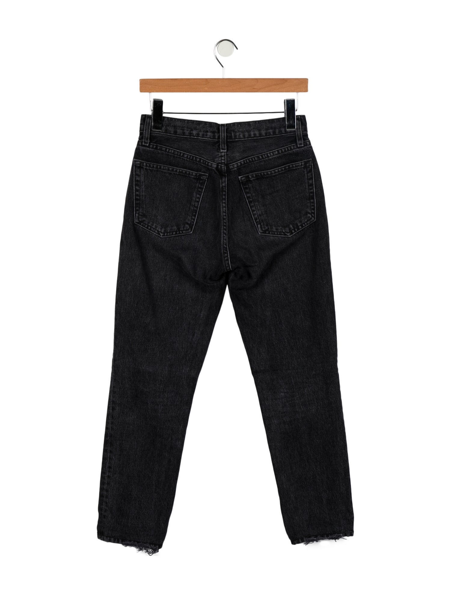 Reformation Mid-Rise Straight Leg Jeans