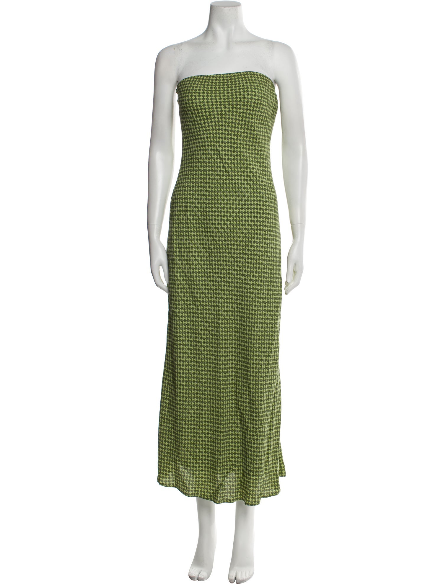 Reformation Printed Long Dress