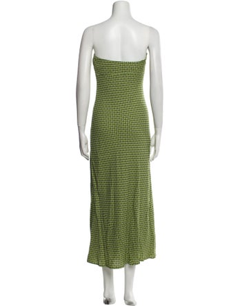 Reformation Printed Long Dress