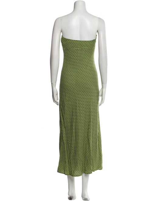 Reformation Printed Long Dress