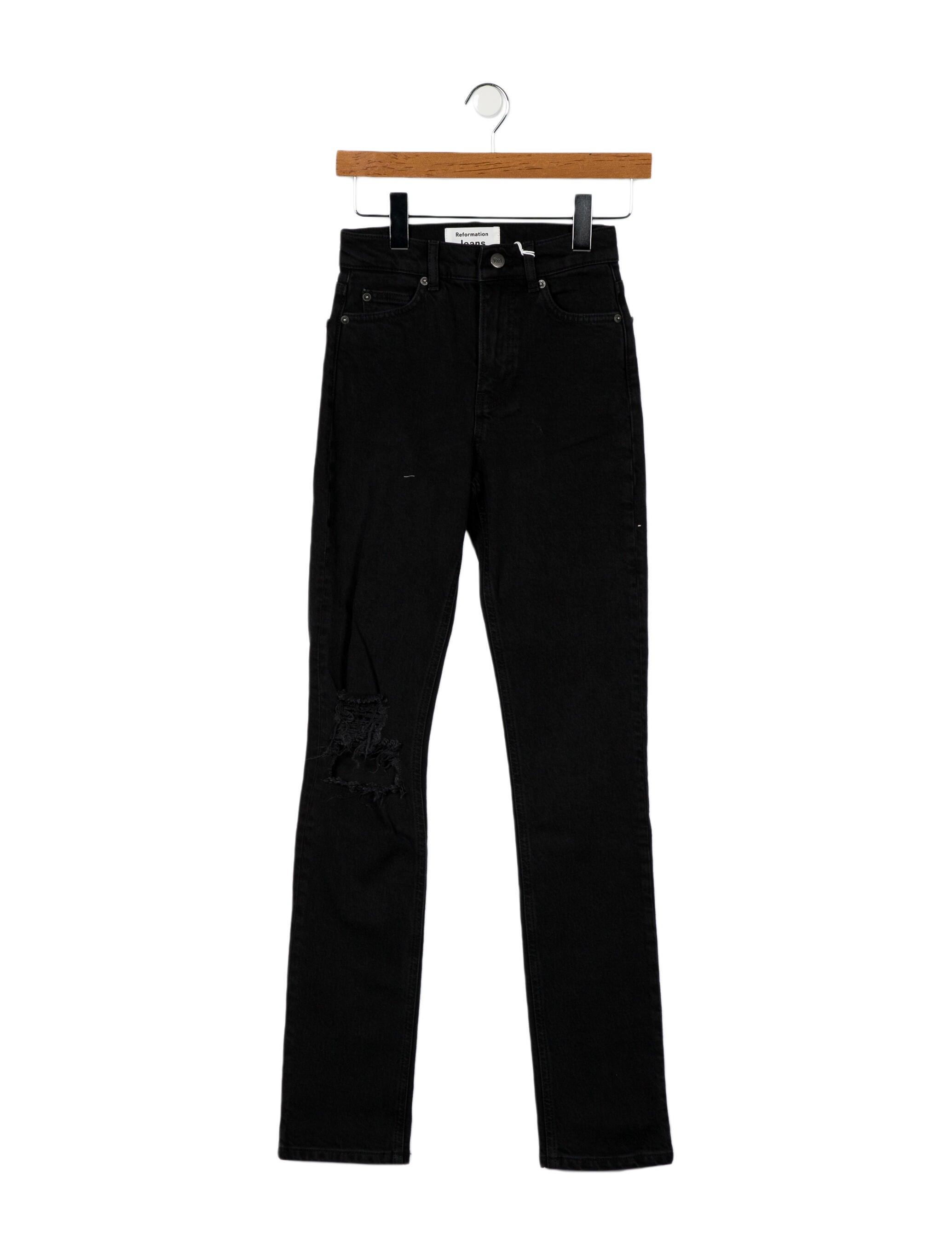 Reformation Mid-Rise Skinny Leg Jeans