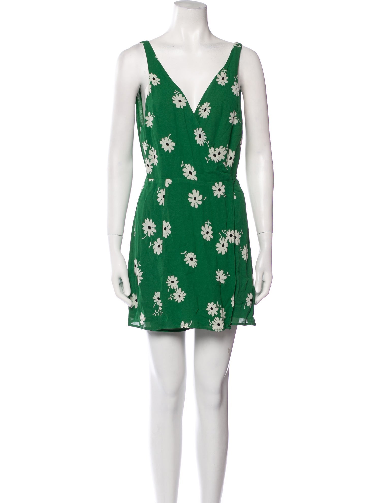 Reformation Floral Print Mini Dress